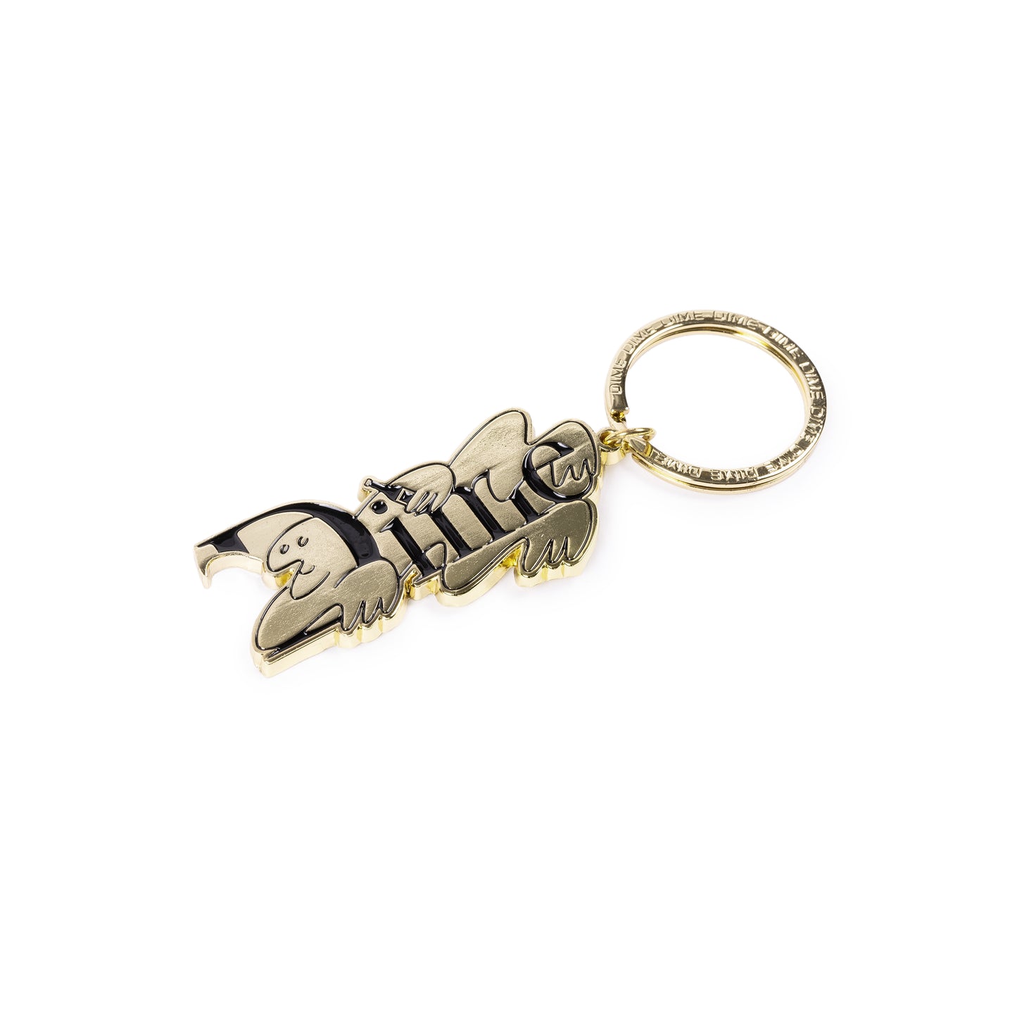 Dime Sipping Keychain/Opener - Gold