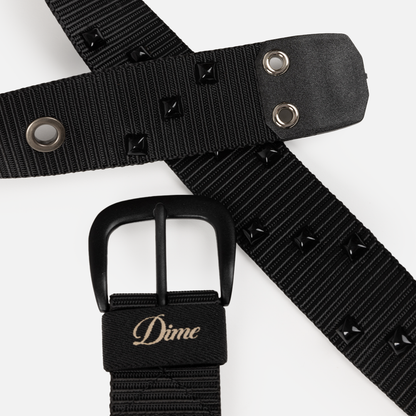 Dime Studded Belt - Black