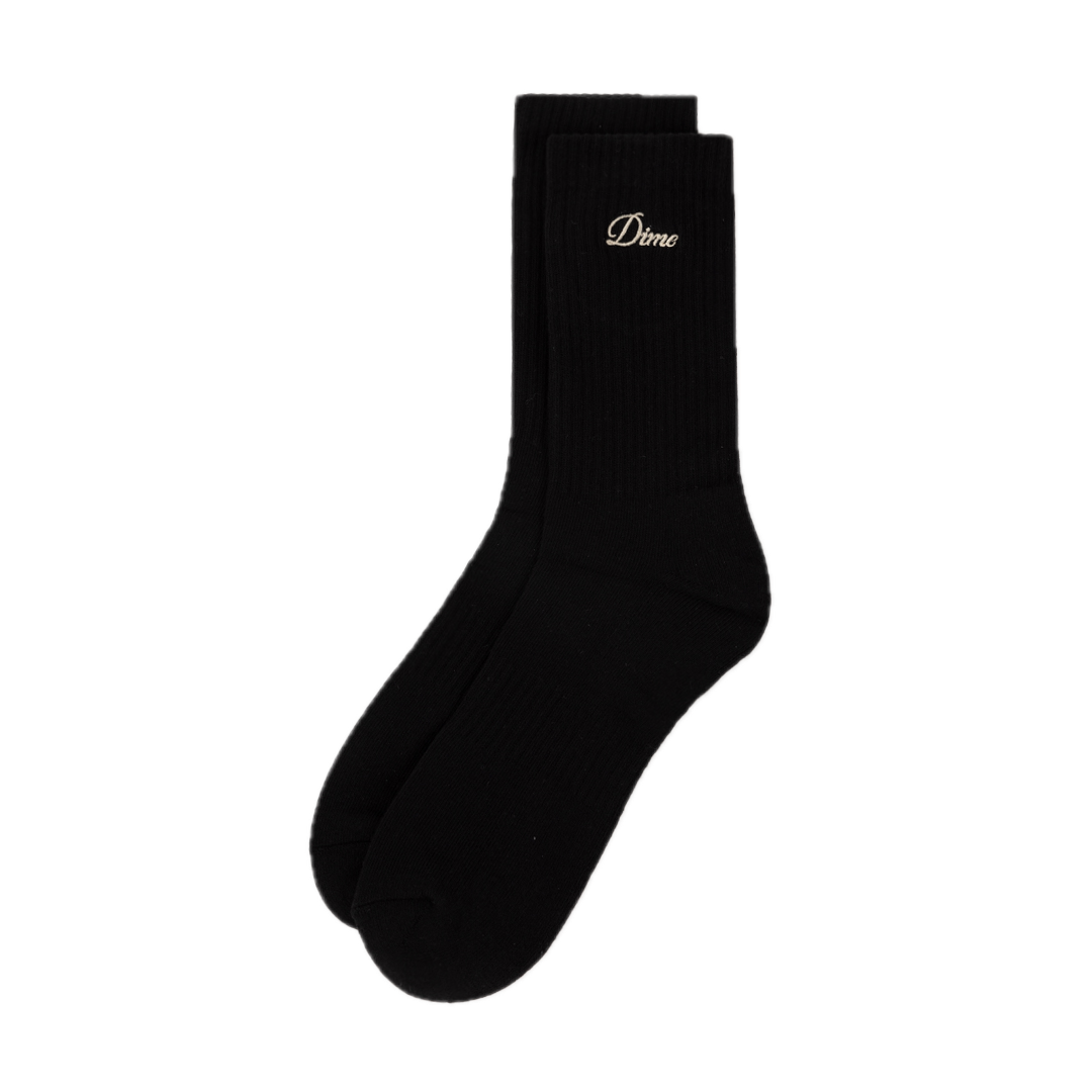 Dime Two Pack Crew Socks - Black