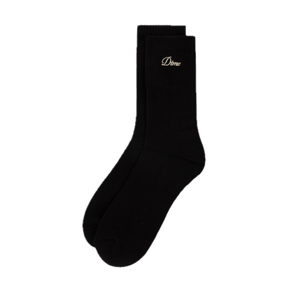 Dime Two Pack Crew Socks - Black