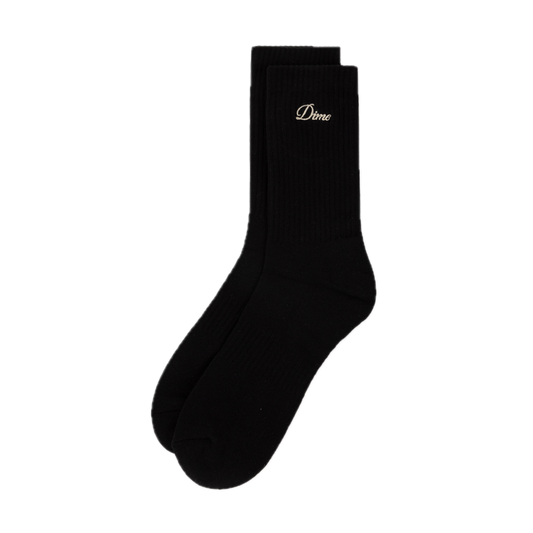 Dime Two Pack Crew Socks - Black
