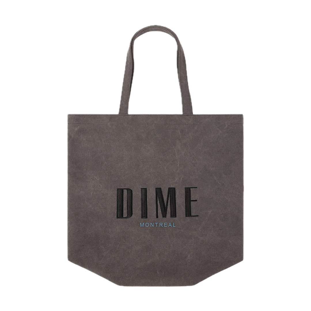 Dime Montreal Tote Bag - Charcoal