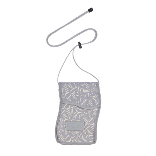 Dime Haha Neck Pouch - Gray