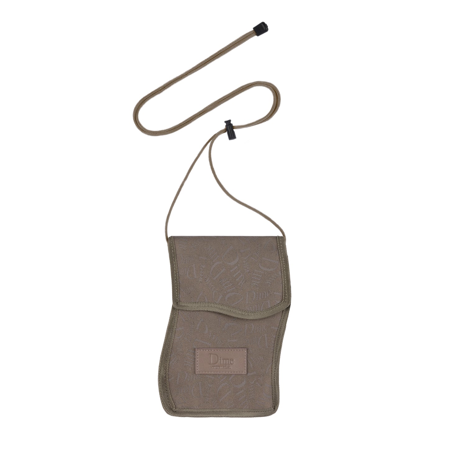 Dime Haha Neck Pouch - Light Brown