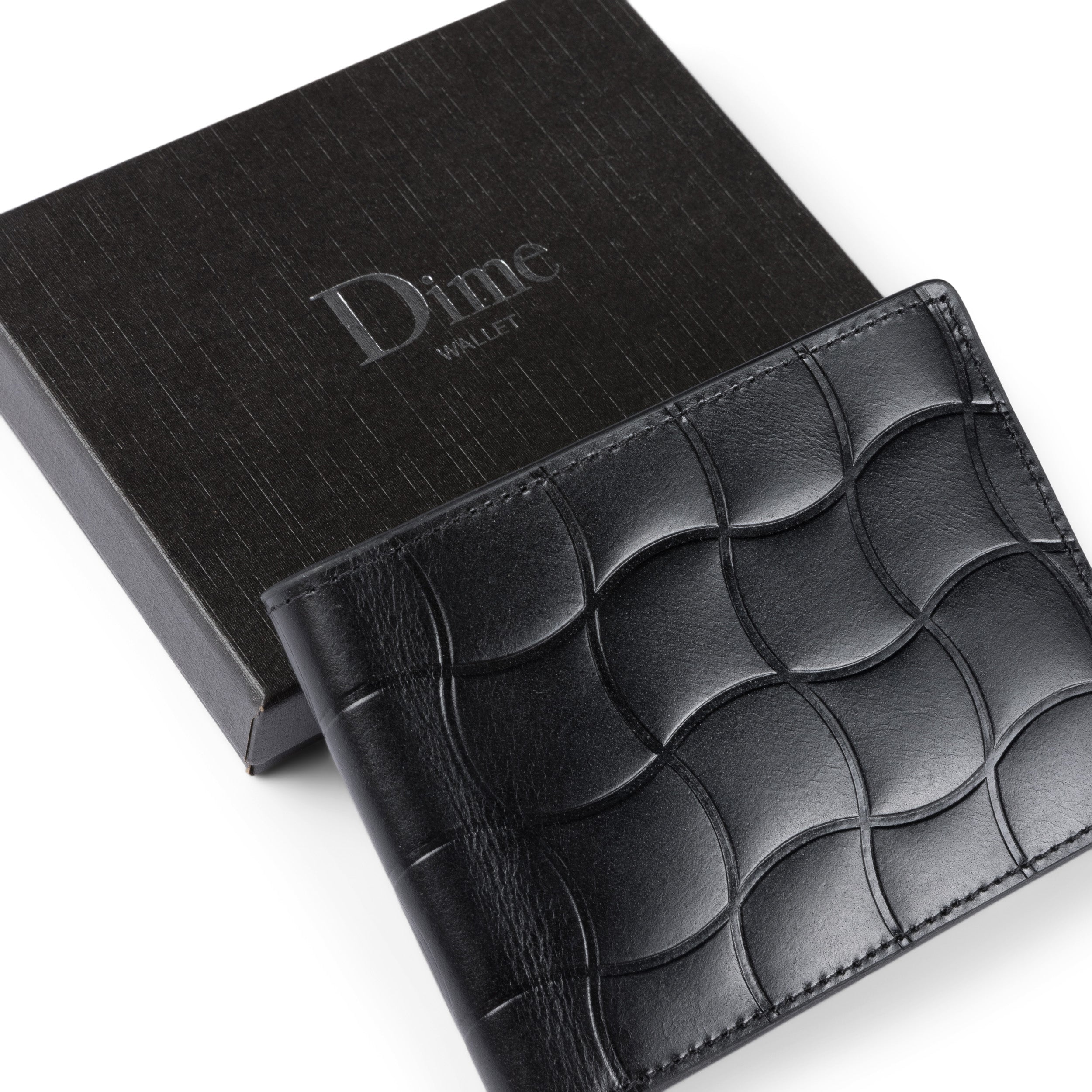 Dime Classic Quilted Wallet - Black – Ninetimes Skateshop