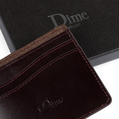 Dime Classic Quilted Wallet - Burgundy