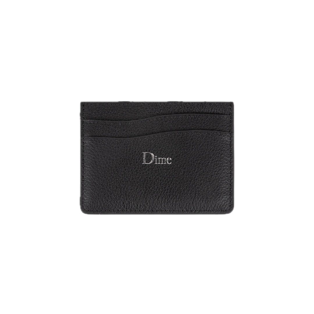 Dime Classic Leather Cardholder - Black