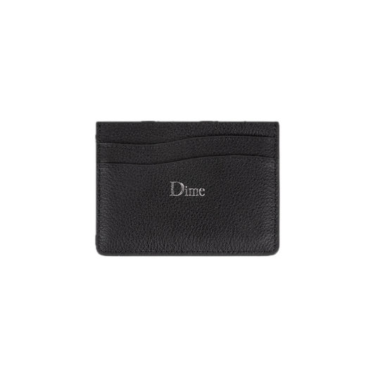 Dime Classic Leather Cardholder - Black