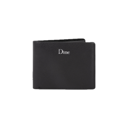 Dime Classic Leather Wallet - Black