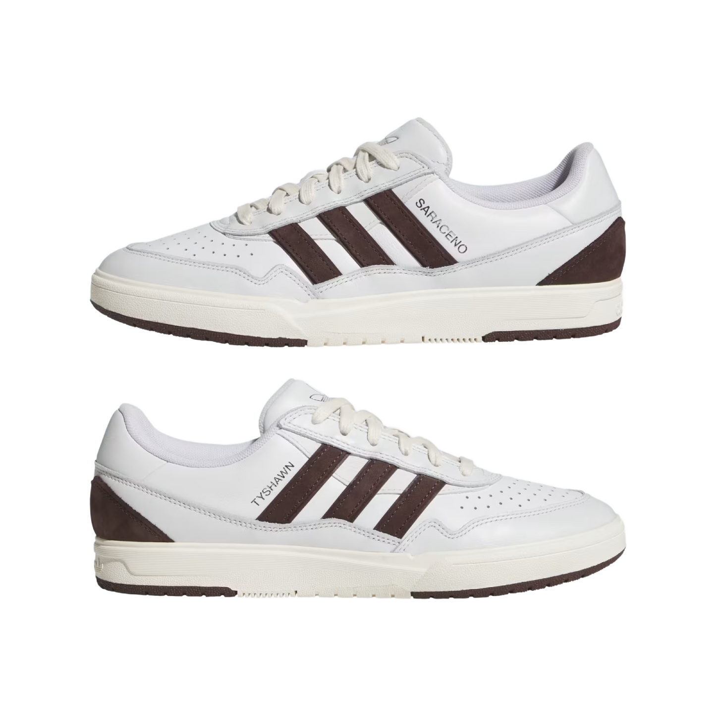 Adidas Tyshawn II X Zach - Crystal White/Shadow Brown/Off White