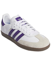 Load image into Gallery viewer, Adidas Samba ADV - White/Purple/Gold