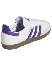 Load image into Gallery viewer, Adidas Samba ADV - White/Purple/Gold