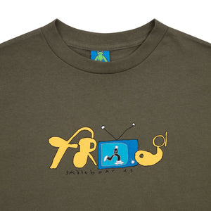 Frog Television Tee - Army