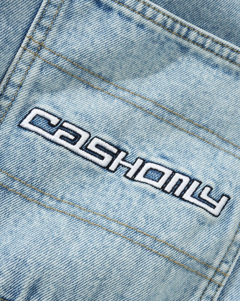 Cash Only Aleka Denim Jeans - Light Indigo