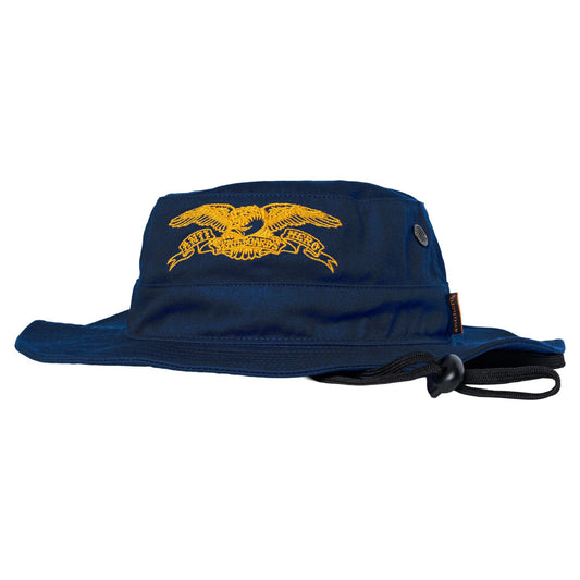Antihero Basic Eagle Boonie Hat - Navy/Orange