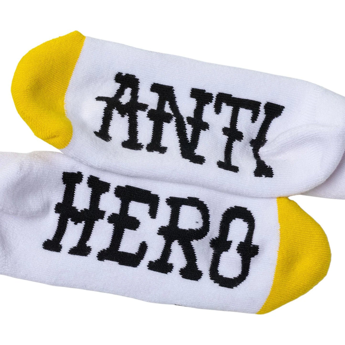 Antihero Eagle Sock - White/Black/Yellow