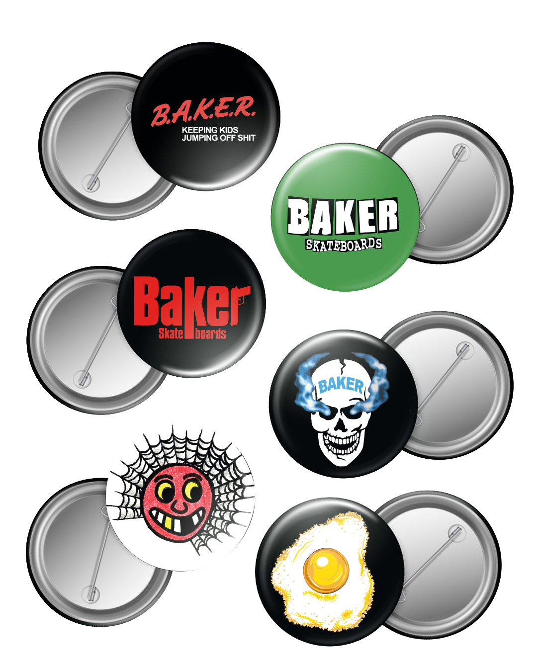 Baker Any Questions Buttons