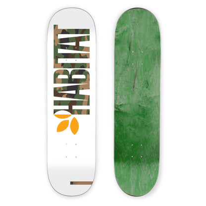 Habitat Apex Camo Twin Tail Deck - 8.5"