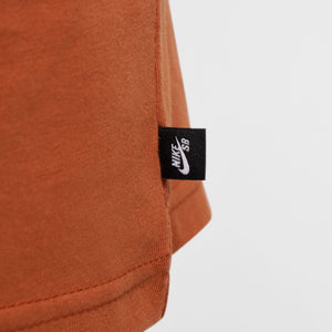 Nike SB Small Logo Tee - Dark Russet