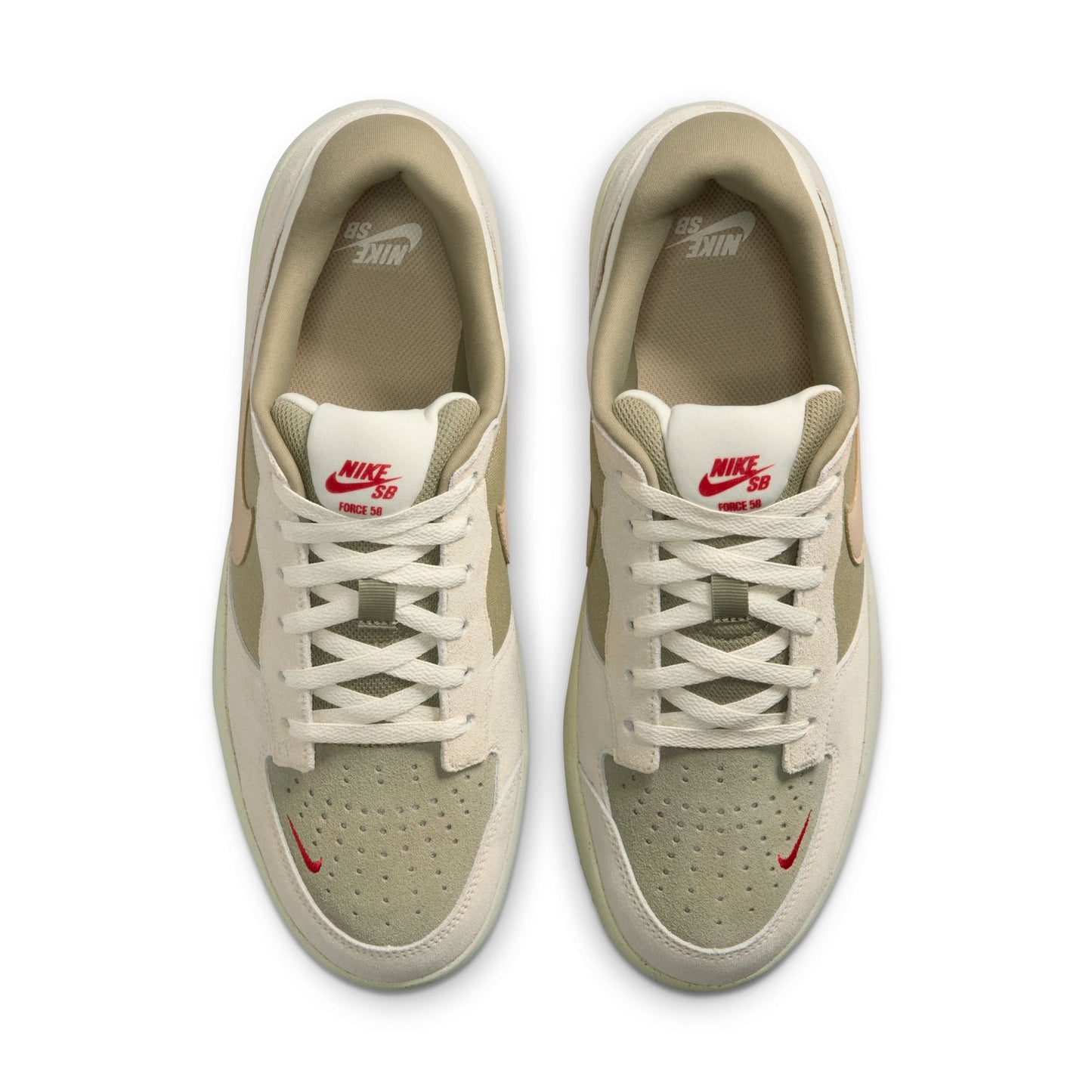 Nike SB Force 58 - Coconut Milk/Linen/Neutral Olive