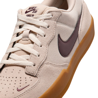 Nike SB Force 58 - Cream II/Burgundy Crush/Gum