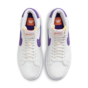 Nike SB Zoom Blazer Mid - White/Court Purple