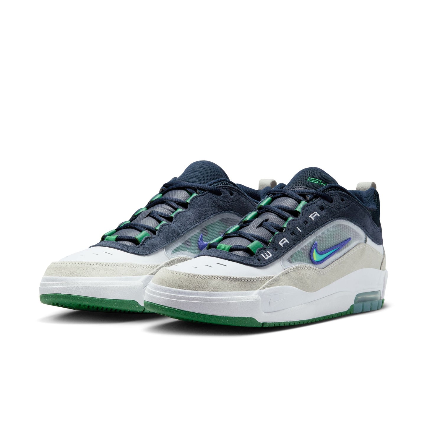 Nike SB Air Max Ishod - White/Persian Violet/Obsidian/Pine Green