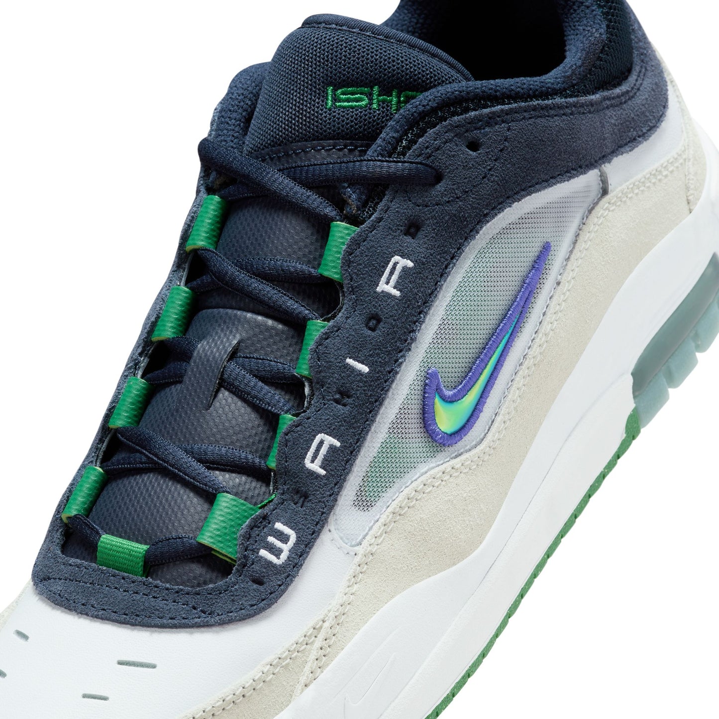 Nike SB Air Max Ishod - White/Persian Violet/Obsidian/Pine Green