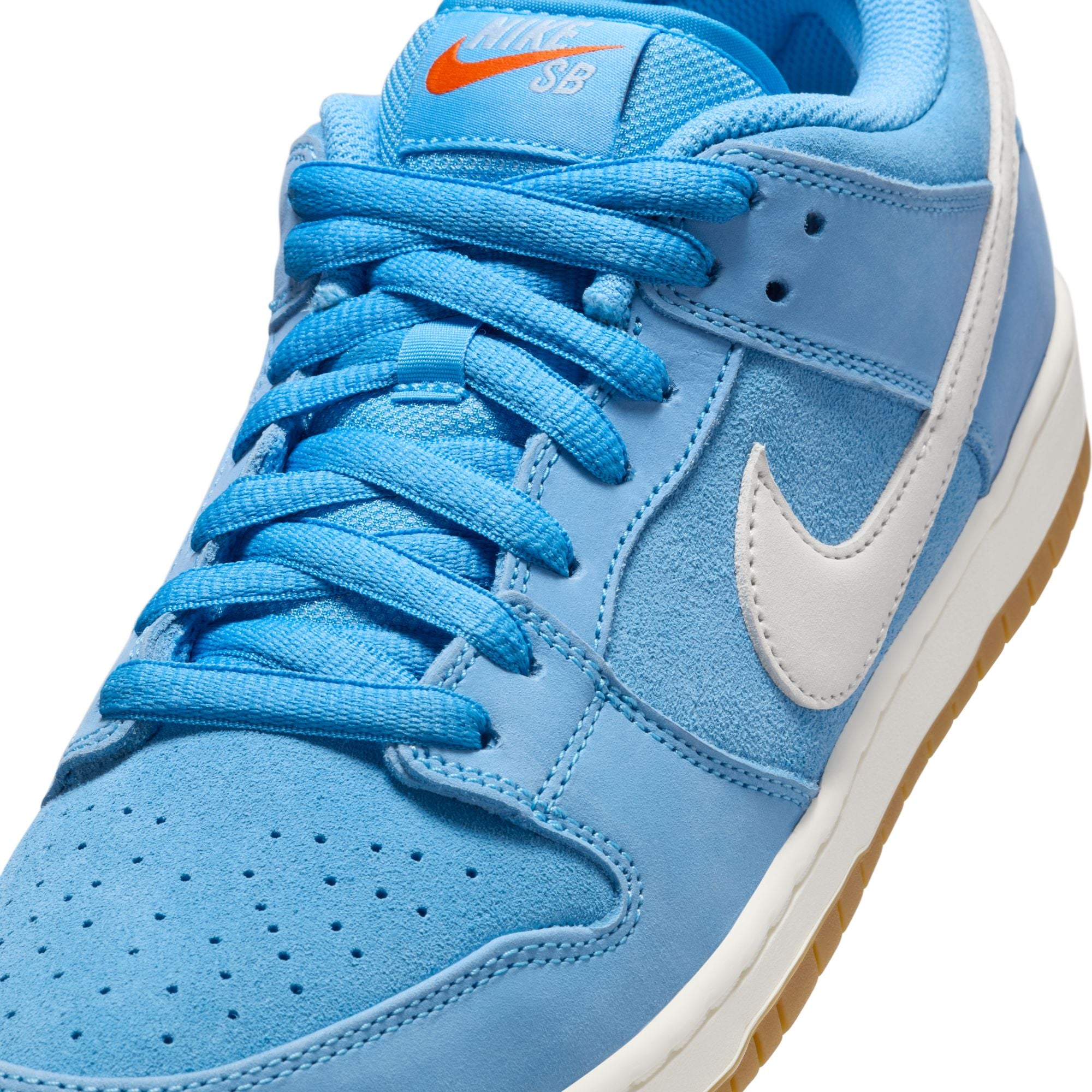 Nike SB Dunk Low Pro - University Blue/White/Gum – Ninetimes Skateshop