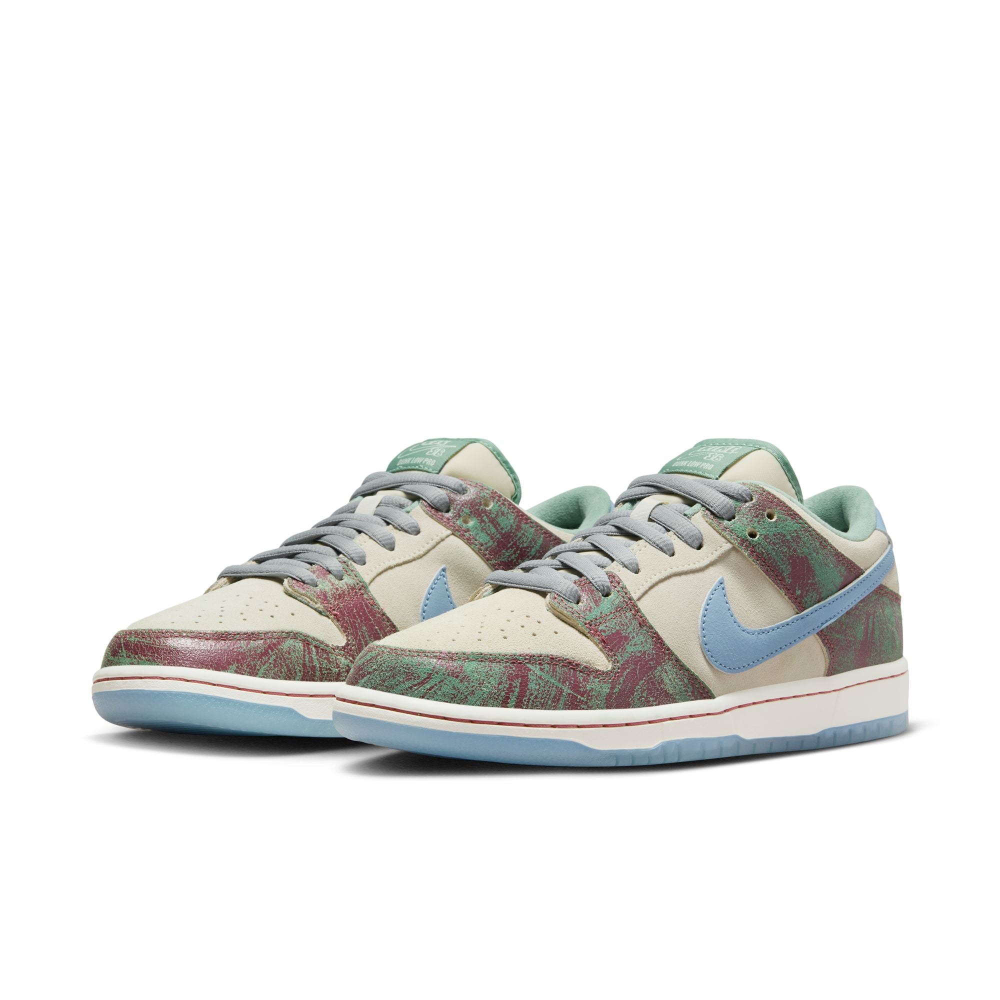 Nike SB x Crenshaw Skate Club Dunk Low - Sail/Light Blue/Cedar