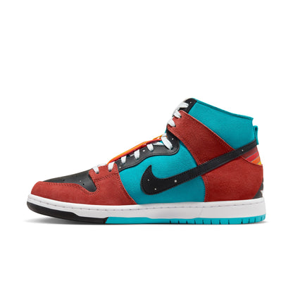 Nike SB Dunk High Decon - Turquoise Blue/Black/Rugged Orange