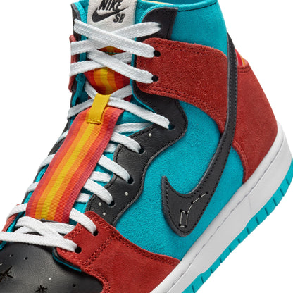 Nike SB Dunk High Decon - Turquoise Blue/Black/Rugged Orange