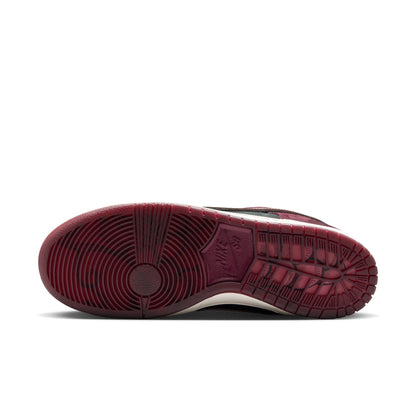 Nike SB Dunk Low Pro Quickstrike - Mahogany/Dark Beetroot-Team Red-Sail