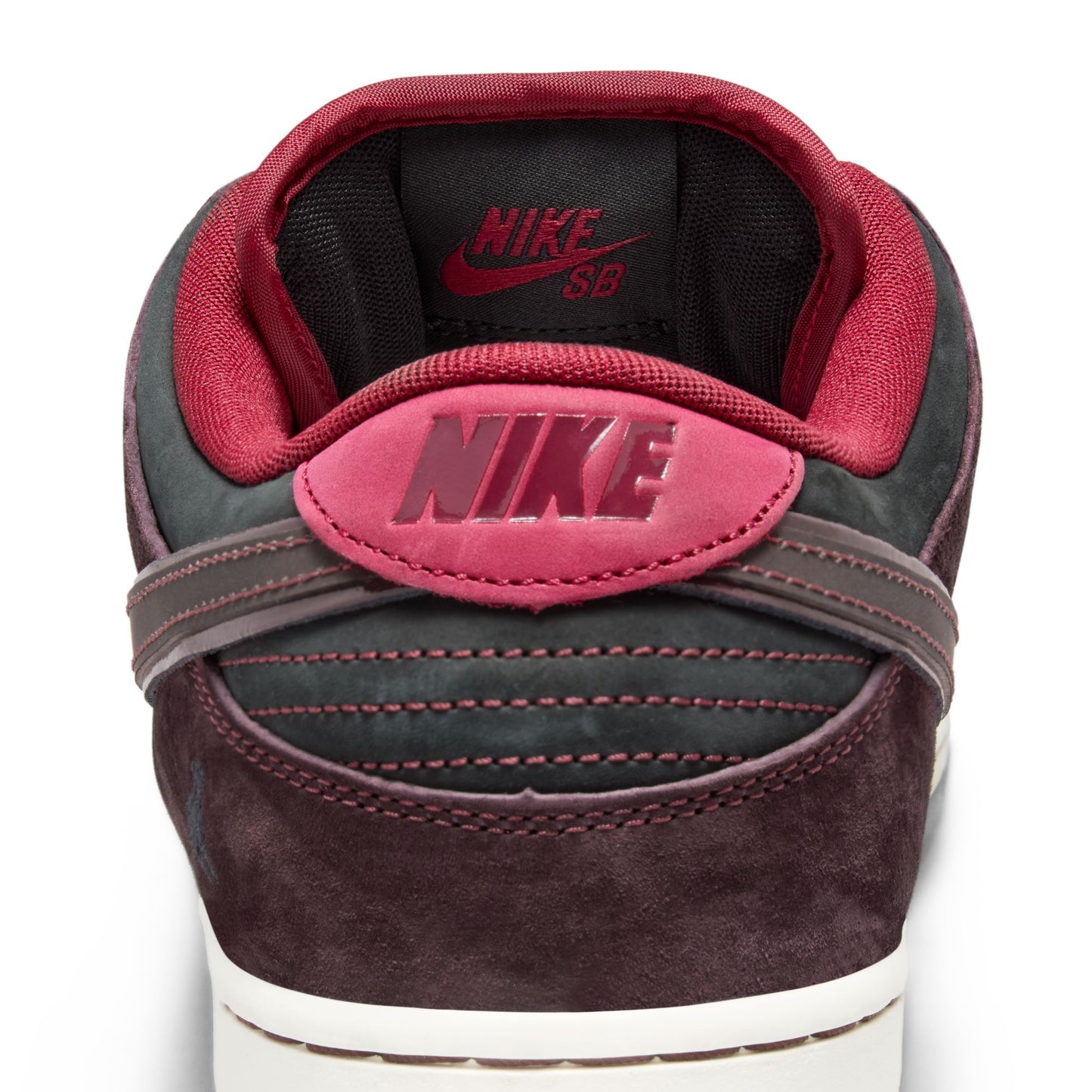Nike SB Dunk Low Pro Quickstrike - Mahogany/Dark Beetroot-Team Red-Sail