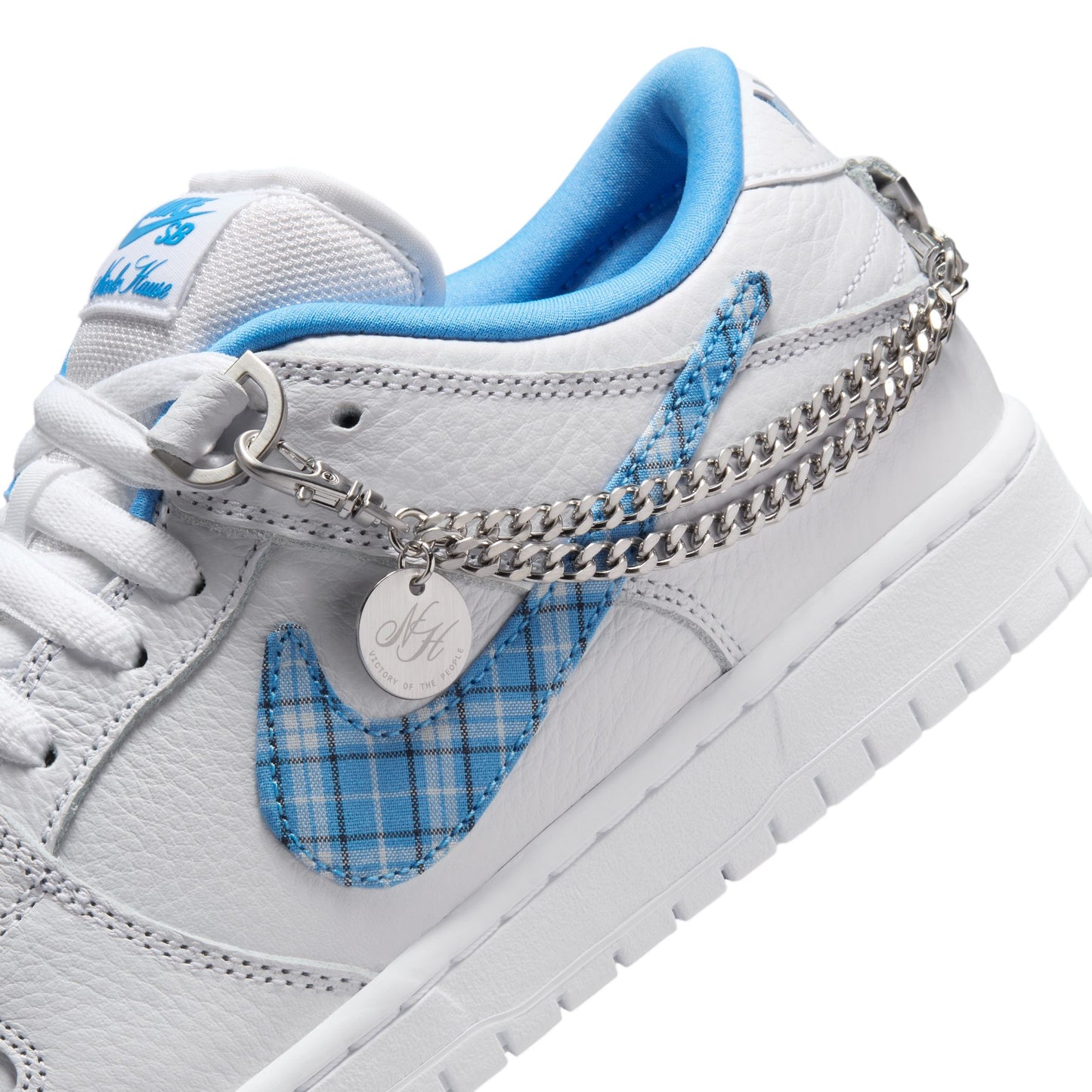 Nike SB Dunk Low Pro - White/University Blue/White