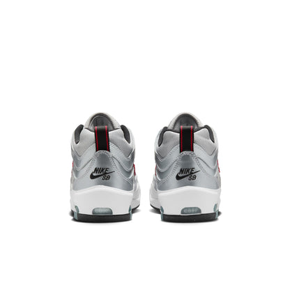 Nike SB Air Max Ishod Premium - Metallic Silver/Varsity Red