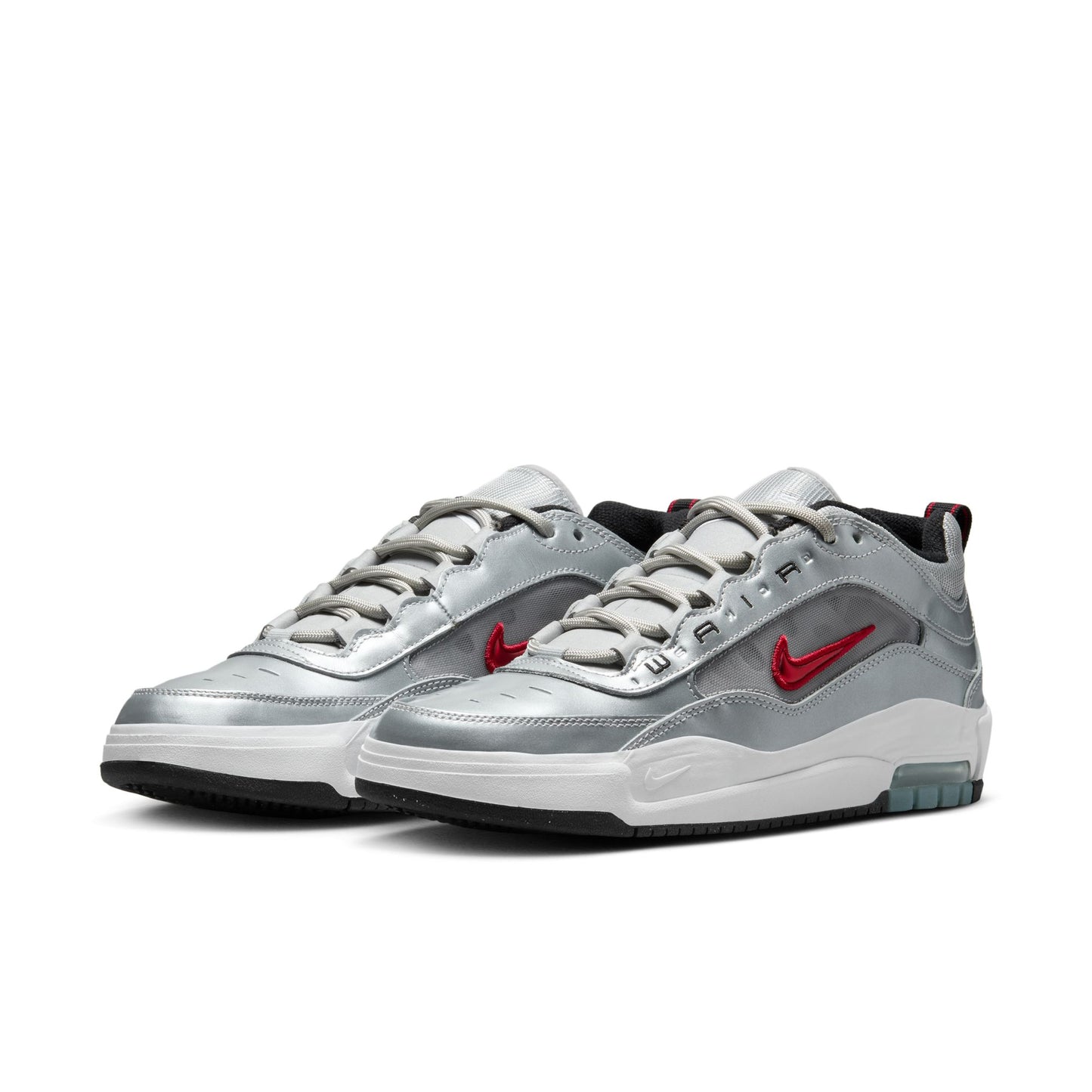 Nike SB Air Max Ishod Premium - Metallic Silver/Varsity Red