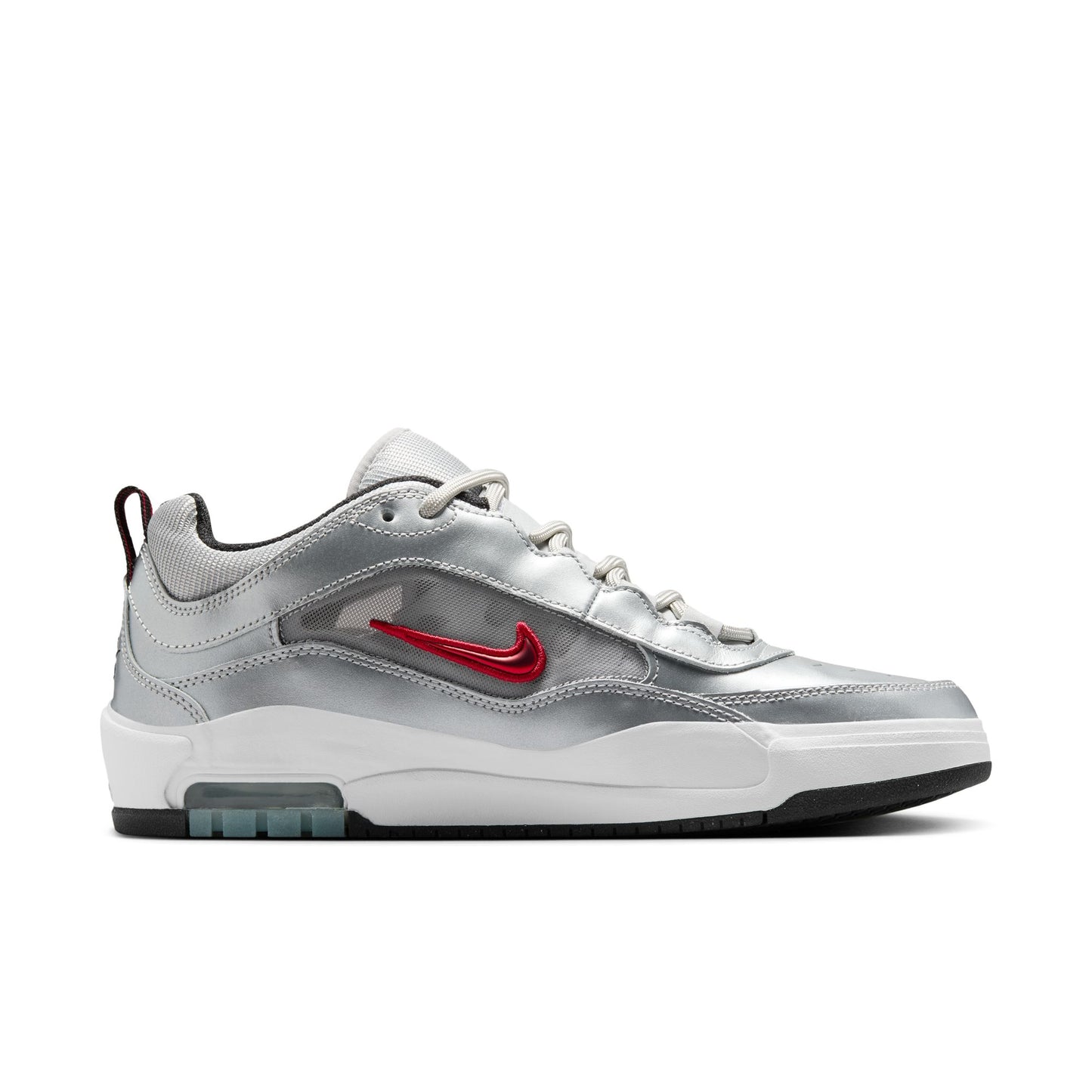 Nike SB Air Max Ishod Premium - Metallic Silver/Varsity Red