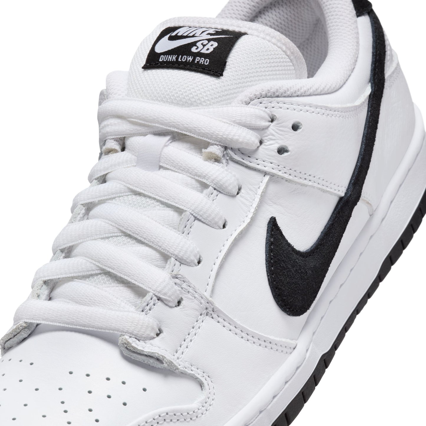 Nike SB Dunk Low Pro - White/Black/White