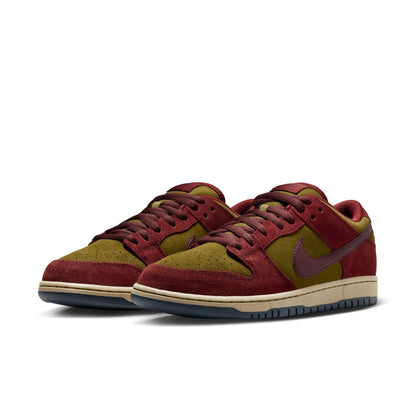 Nike SB Dunk Low Pro - Dark Team Red/Burgundy Crush/Olive Flak