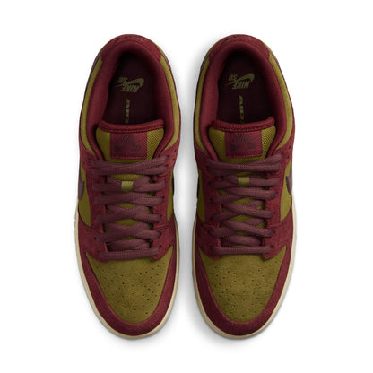 Nike SB Dunk Low Pro - Dark Team Red/Burgundy Crush/Olive Flak