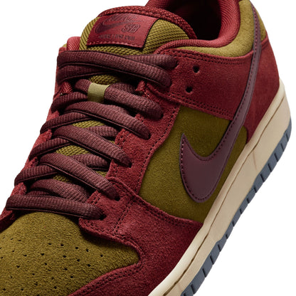 Nike SB Dunk Low Pro - Dark Team Red/Burgundy Crush/Olive Flak
