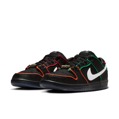 Nike SB Dunk Low Pro - Black/White/Challenge Red/Total Orange