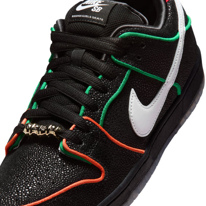 Nike SB Dunk Low Pro - Black/White/Challenge Red/Total Orange