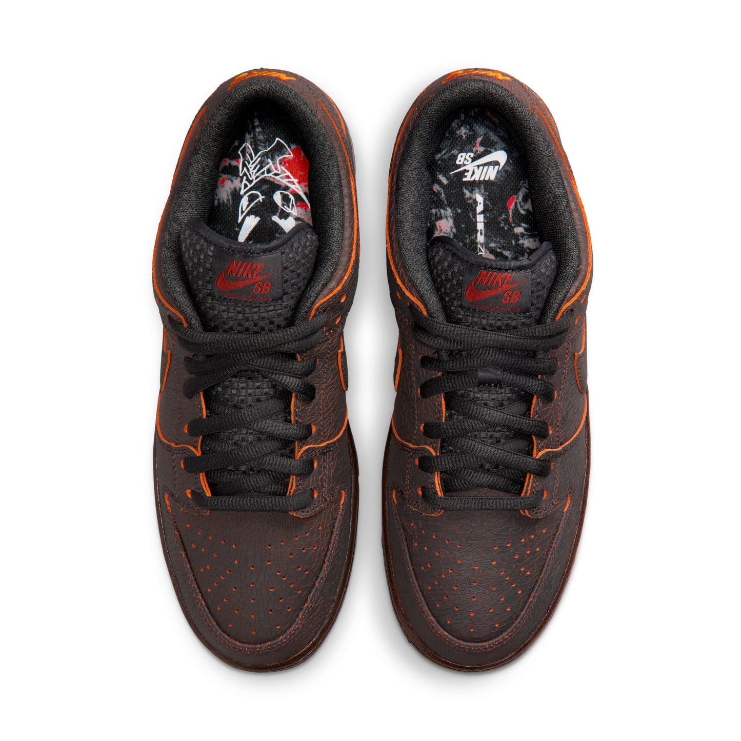 Nike SB Dunk Low Pro - Dark Smoke Grey/Campfire Orange/Black Krampus