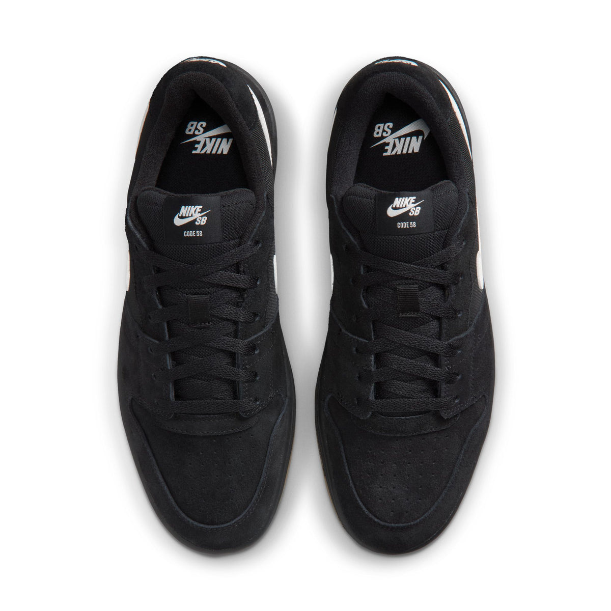Nike SB Code 58 - Black/Summit White/Black/Gum Light Brown
