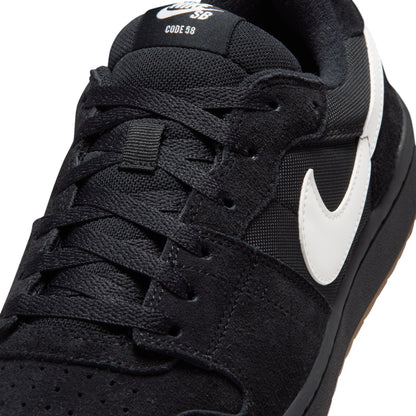 Nike SB Code 58 - Black/Summit White/Black/Gum Light Brown