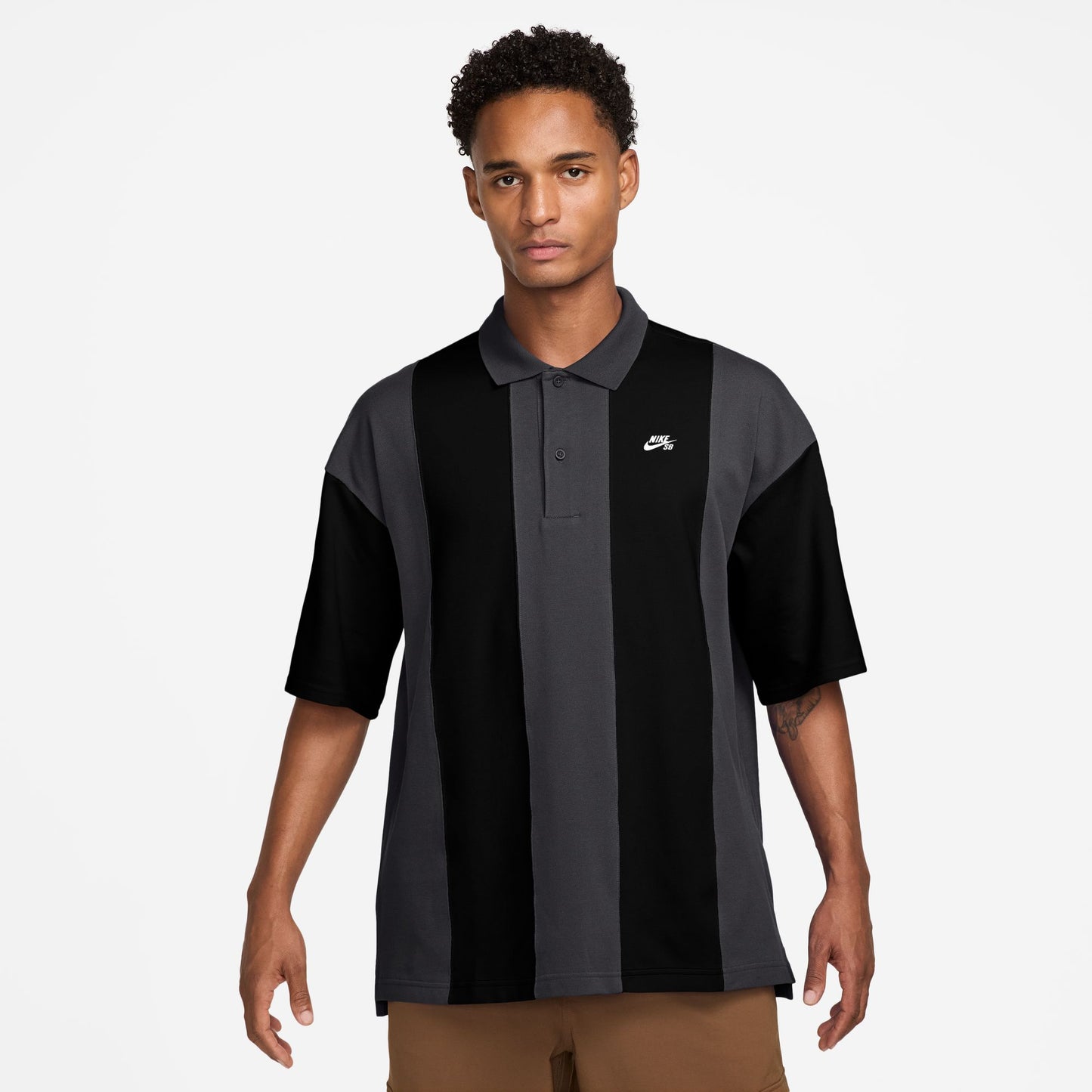 Nike SB Skate Polo - Black/Dark Smoke Grey/Black