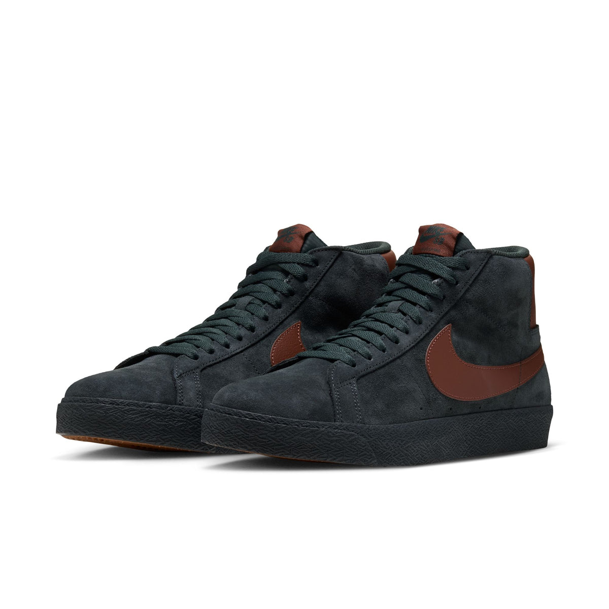 Nike SB Zoom Blazer Mid - Black Spruce/Corduroy Brown
