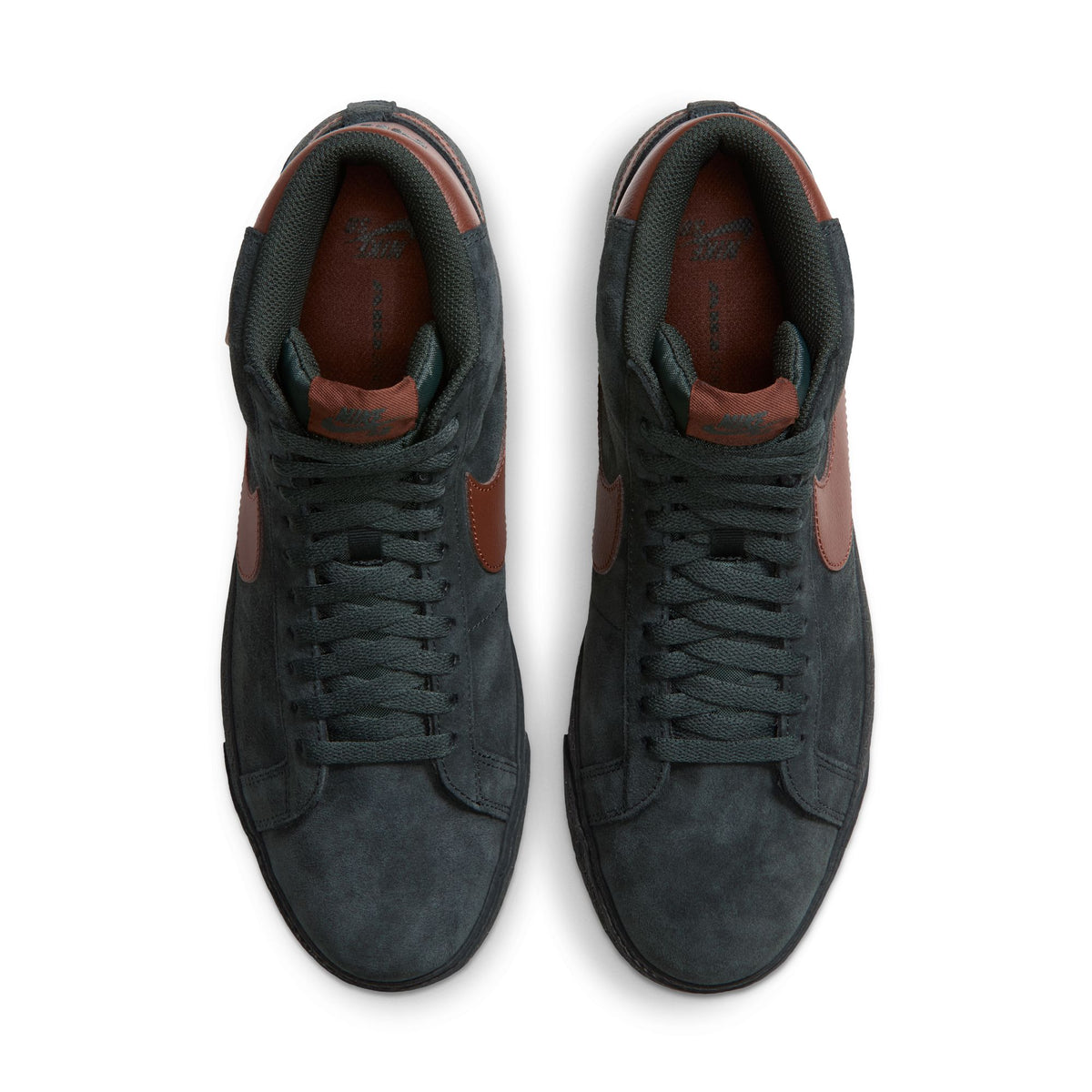 Nike SB Zoom Blazer Mid - Black Spruce/Corduroy Brown